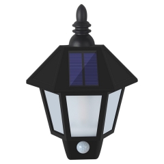 Hexagonal Solar LED Wall Light